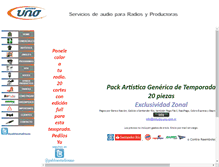 Tablet Screenshot of estudio-uno.com.ar